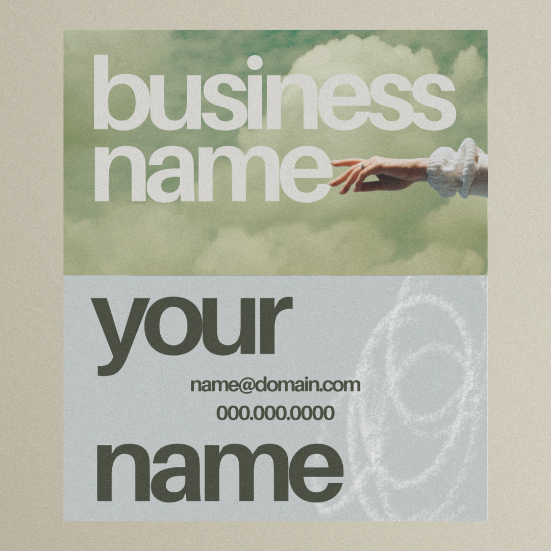 Business Card Template #4